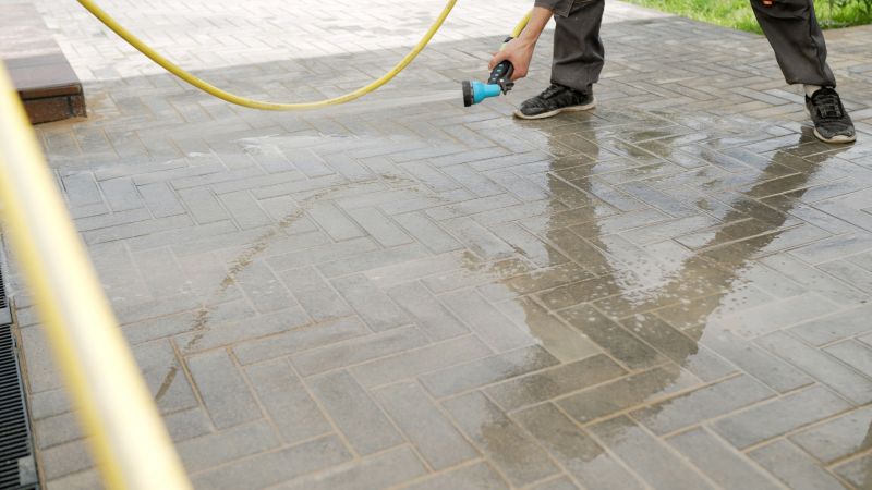 Fall Paver Sealing